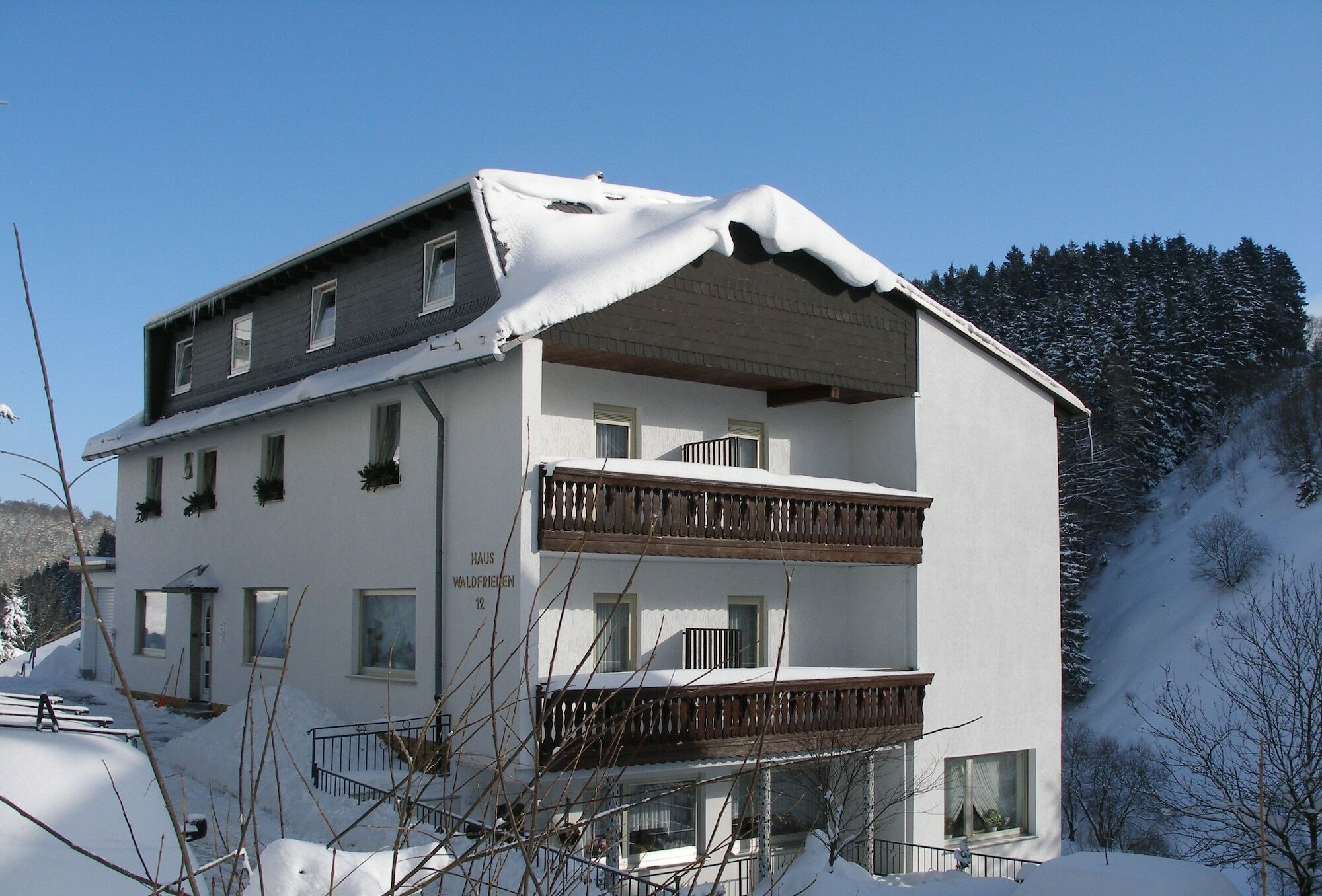 Pension Haus Waldfrieden, Meinecardplus Inklusive Willingen  Exterior photo